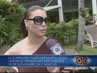 Olga Tañon regresa a Venezuela con "Ni una lágrima más”