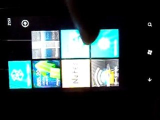 Pesonalizacja menu głownego HTC mozart