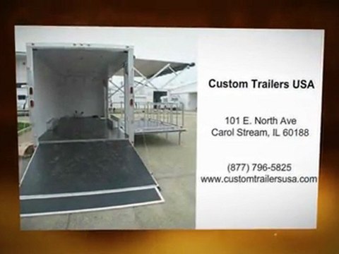 Stage Trailers Designed by Custom Trailers USA | Carol Stream, IL (877) 796-5825