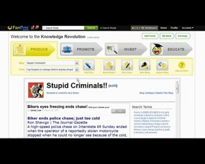 FanBox - How to move a post to a blog