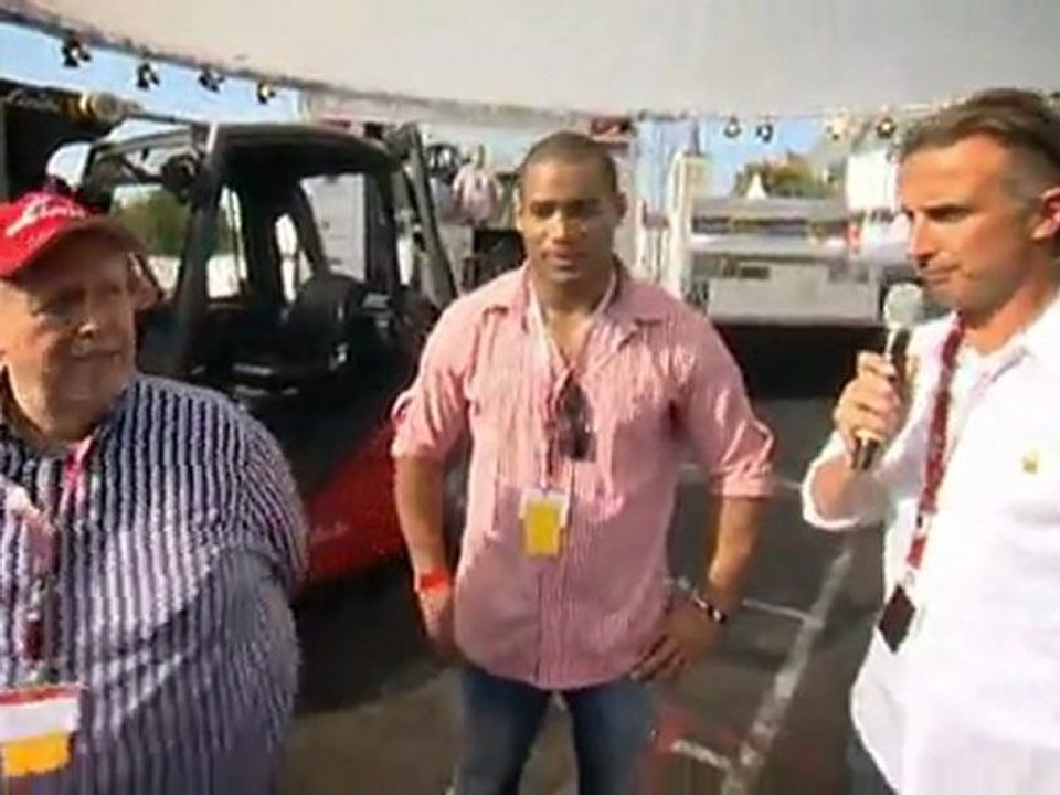 Stapler Wettbewerb: Staplerfahrer beim Stapler Cup