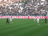 JUVENTUS - Palermo 3-0 20/11/2011 - Riscaldamento Juventus