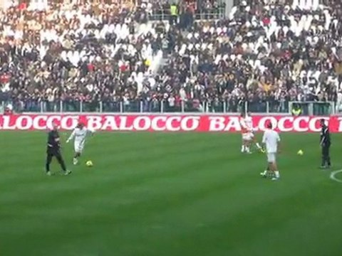 JUVENTUS - Palermo 3-0 20/11/2011 - Riscaldamento Juventus