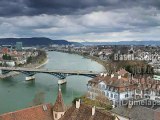 Basel, Switzerland - HD 2K 4K Time Lapse Stock Footage Royalty-Free
