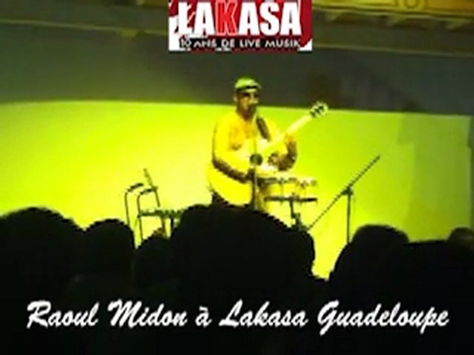Raoul Midon - Sunshine - Live LAKASA Guadeloupe