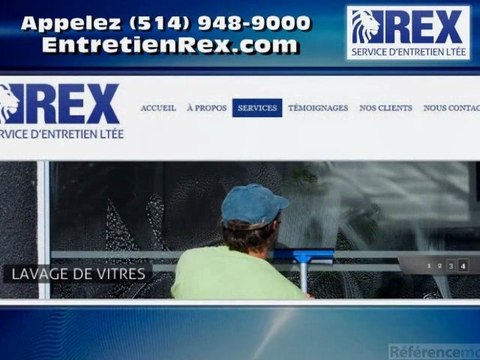 Lavage de Vitres Montreal QC – Entretien Rex Ltee