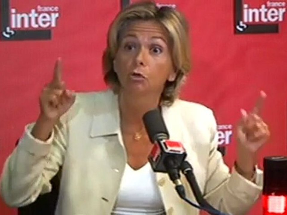 Valérie Pécresse invitée de France Inter le 25 aout 2011