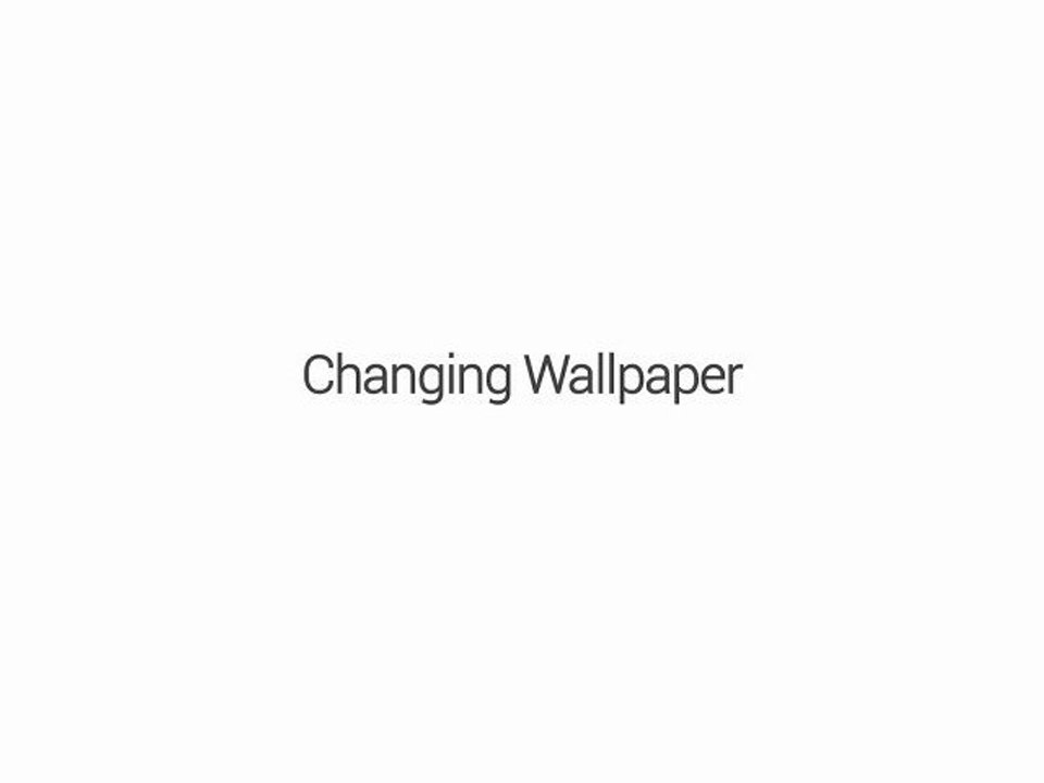 Galaxy Nexus - Change Wallpaper
