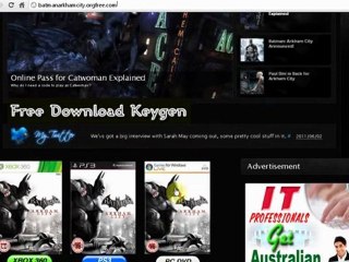 How to Install Batman Arkham City Game Free on Xbox 360 PS3 And PC