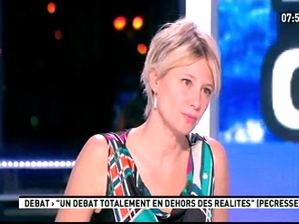 Valérie Pécresse invitée de la Matinale de Canal + le 13 octobre 2011