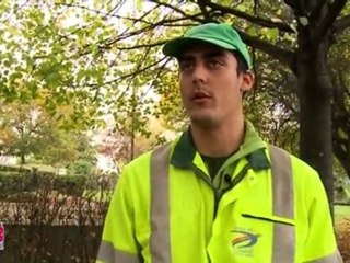 Les agents de propreté de la ville de Clermont-Ferrand