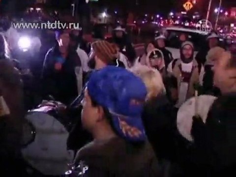 Движение «Захвати Уолл-стрит» отметило юбилей