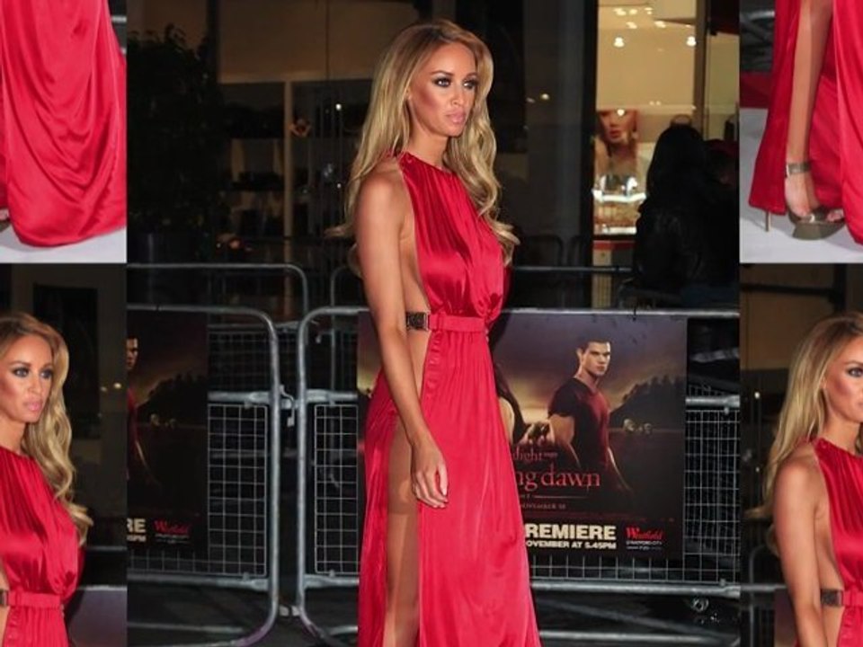 TOWIE's Chloe Sims Shows Off Her Assets in Tight Dress