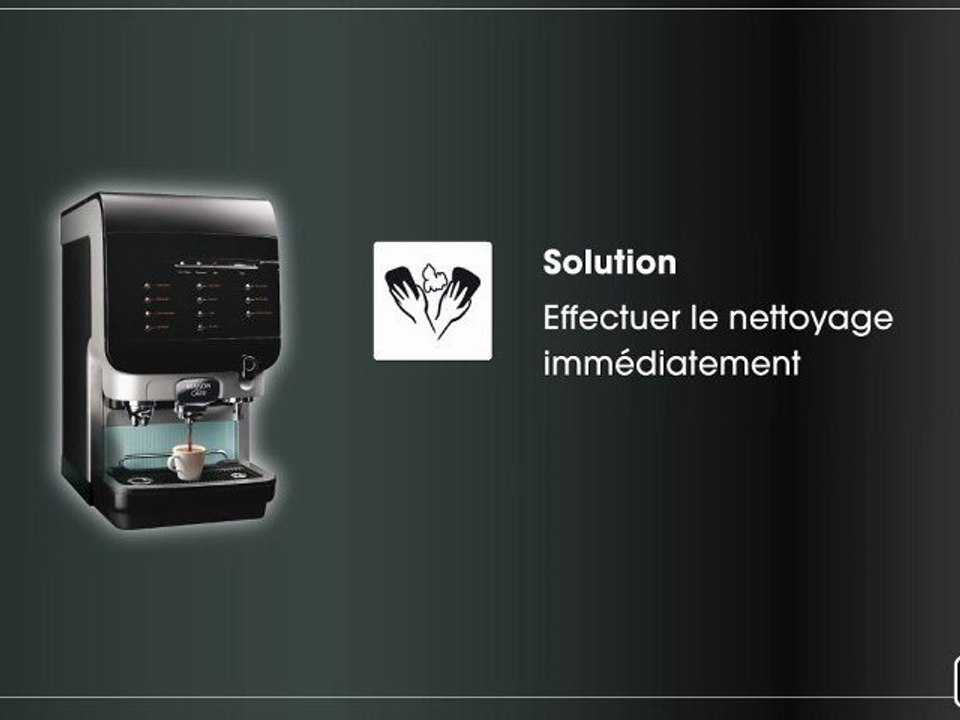 Maison du café coffee systems cafitesse - Excellence code erreur 4