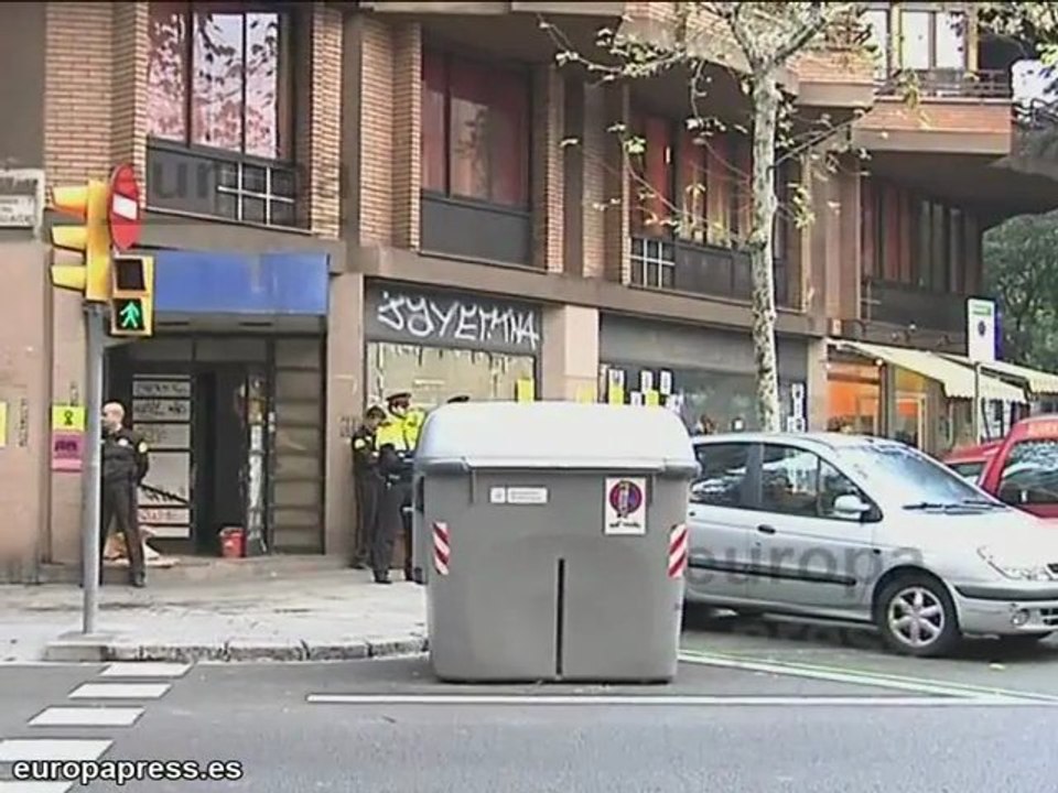 Desalojan la antigua sucursal bancaria 'okupada'