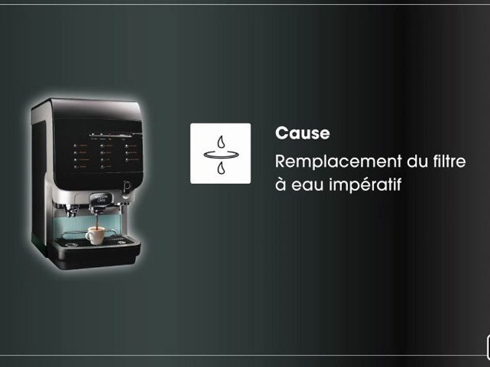 Maison du café coffee systems cafitesse - Excellence code erreur 6