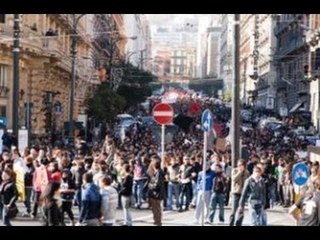 Napoli - Giornata di mobilitazione studentesca