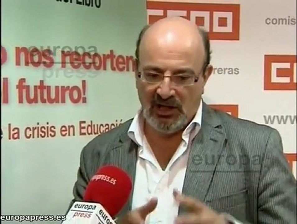 Toxo: "Recortes en educación retrasarán salida de crisis"