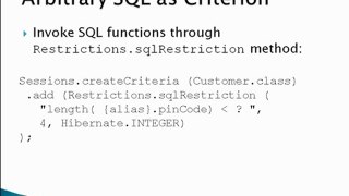 Learn Query Capabilities of Hibernate in Introduction ...