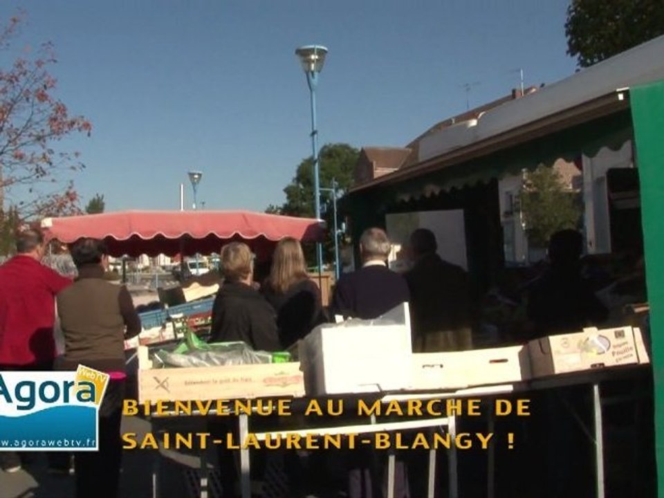 BIENVENUE AU MARCHE DE SAINT-LAURENT-BLANGY LE VENDREDI MATIN