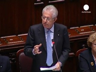 Monti gets green light in Italian parliament