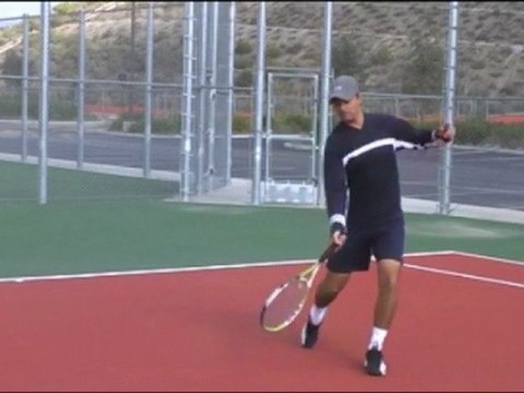 Tennis Lessons - Create topspin