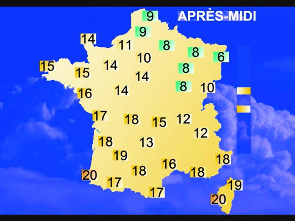 Météo 19 novembre 2011: Vers un lent changement de temps?