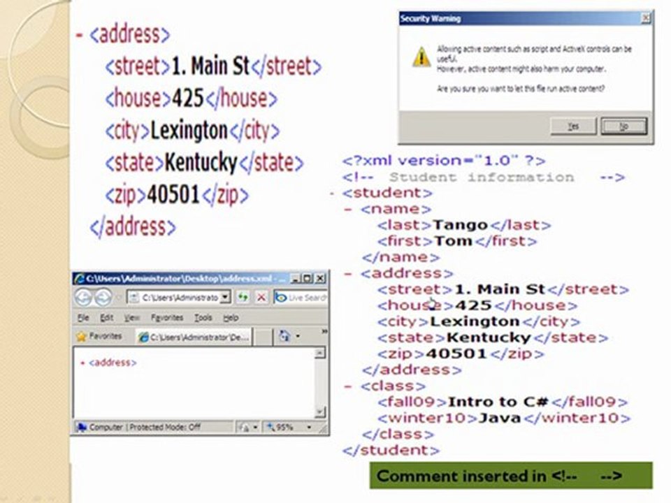 Learn about Manipulating Data with XML in C# ...