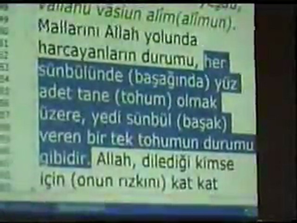 Kütahya (Altıntaş) Konferansı 6. bölüm 23.10.2011