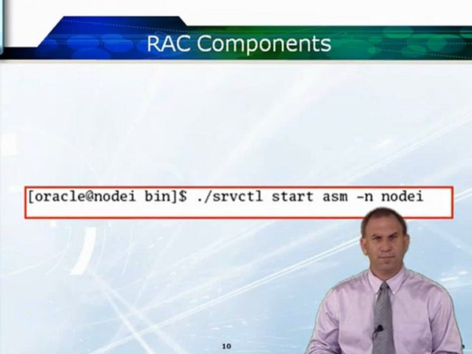 Learn about AC Components in the Oracle RAC course from ...