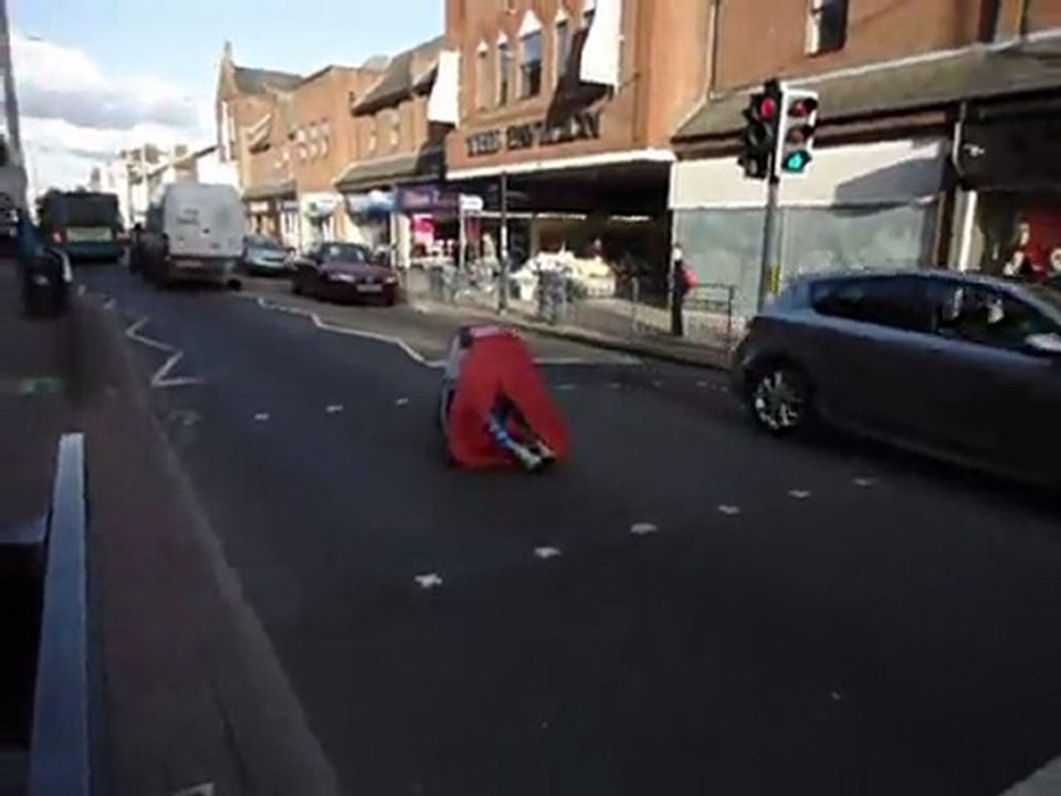 Morphsuit  - Tent in the road