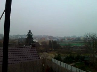 Widok z balkoniku na okolice