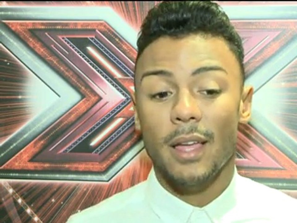 X Factor's Marcus on Caroline Flack and Harry Styles
