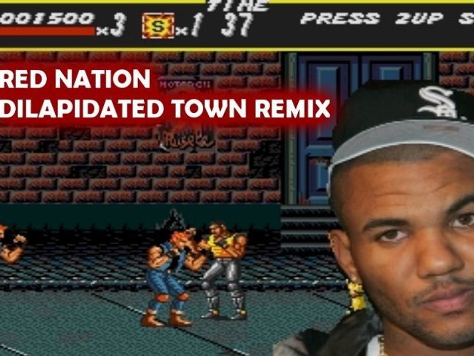 Game - Red Nation(Dilapidated Town remix)[Streets of Rage Remake V5]