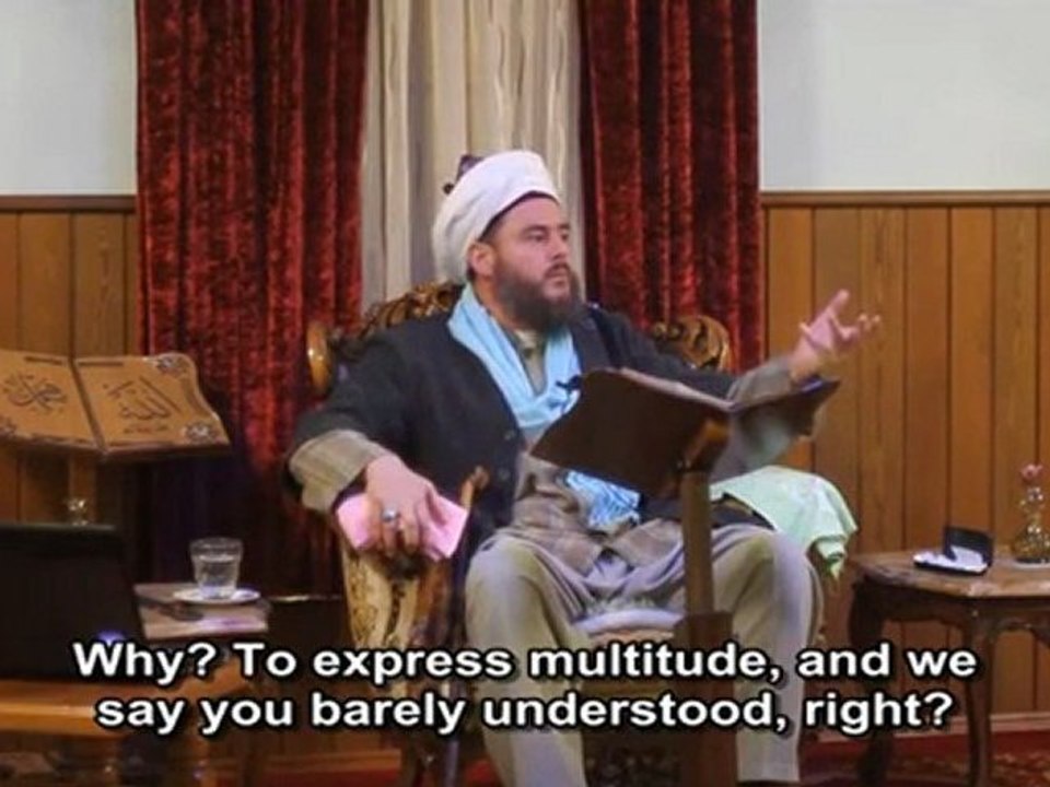 The assignee of Sheikh Nazim al-Qubrusi, Sheikh Ahmet Yasin's comments about Mr. Adnan Oktar's works