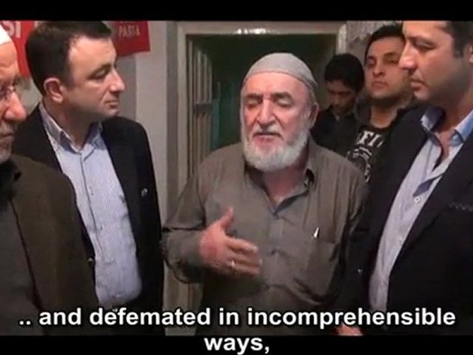 Mr. Ahmet Tamguney, son of His Highness Ihsan Tamguney, the Sultan Father, conveys Sultan Father's opinions about Mr.Adnan Oktar.