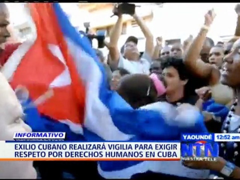 Organizaciones cubanas en exilio realizarán vigilia para exigir respeto por DD.HH en su país