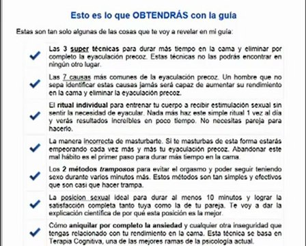 Aprendes como Solucionar tu Eyaculacion precoz hoy