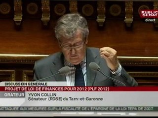 En Séance : Projet de loi de finances pour 2012