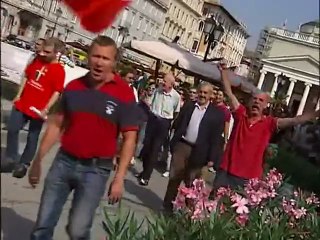 TRIESTINA, CORTEO ANTI FANTINEL