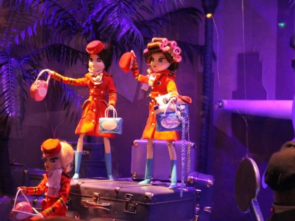 montage paris vitrines