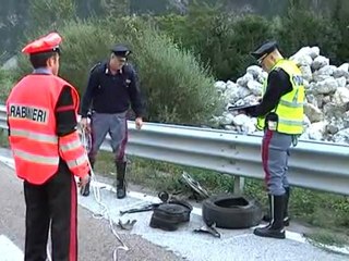 SCHIANTO FATALE, MUORE CARABINIERE