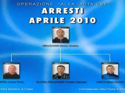 FURTI DI MOTORI MARINI: 10 ARRESTI
