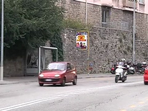 INVESTE PEDONE E SCAPPA