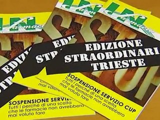 CUP FARMACIE: 10 GIORNI DI SCIOPERO