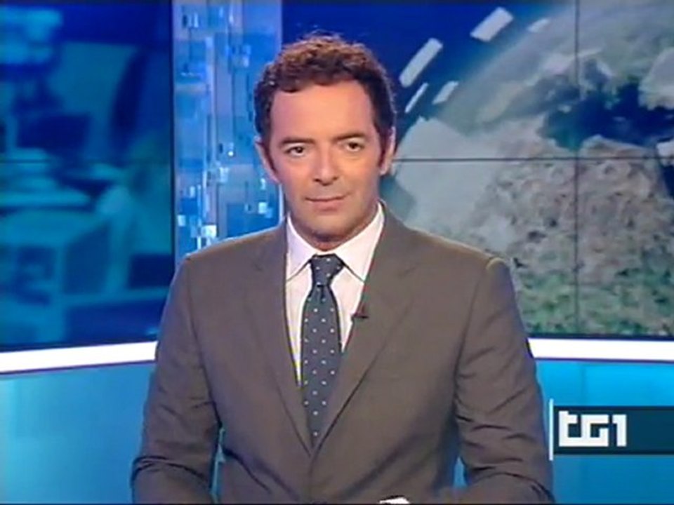 Tele Giornale 1 RAI1 Edicion de las 1330 horas del 17112011