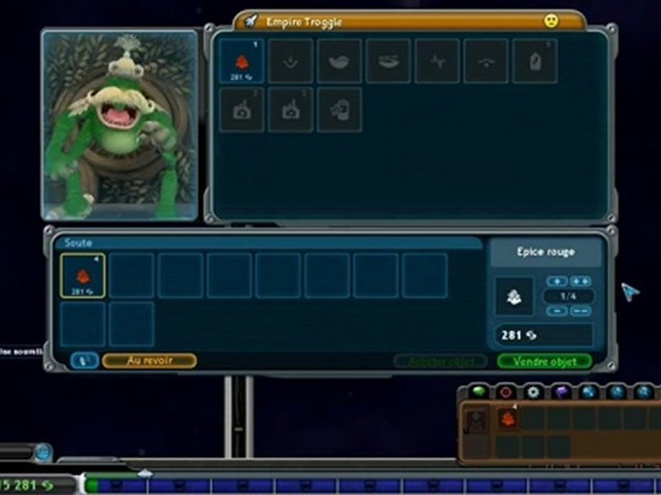 Spore phase espace 1