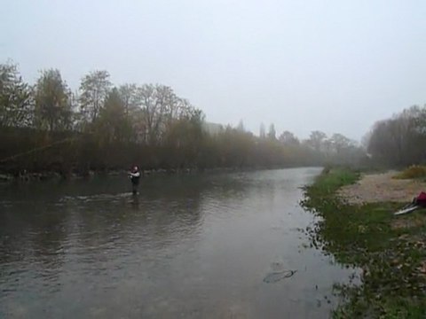 Stage spey cast lancer canne à deux mains