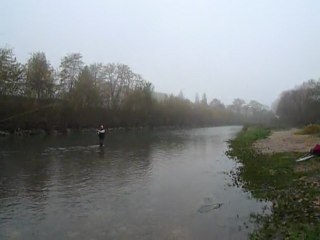 Stage spey cast lancer canne à deux mains