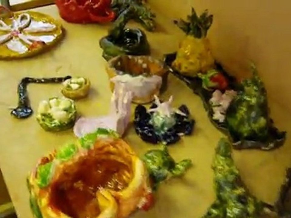 Visite de l'atelier poterie de l'APMV